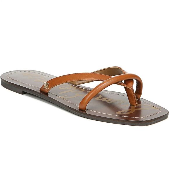 Sam Edelman abbey leather upper flip flop size 9 new - Picture 12 of 12
